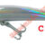 Crystal minnow F90-C5 F90-F6-C5
