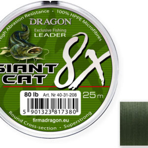 Dragon Giant Cat 8X Steel Leader 25mt