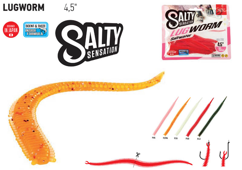 Lucky John LUGWORM 4.5'' / 11.4cm