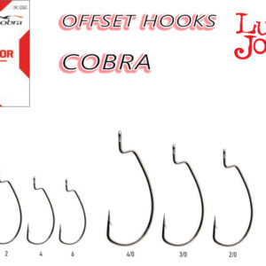 Lucky John OFFSET HOOKS COBRA