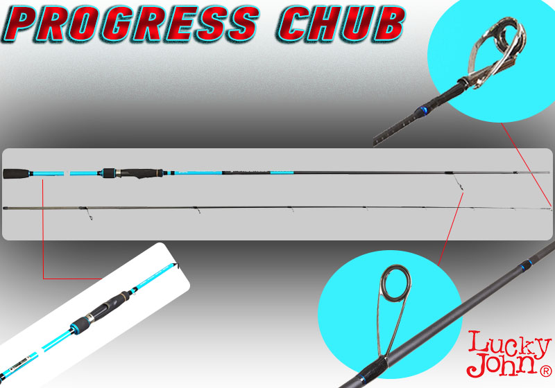 Lucky John Progress CHUB 802LS / 2,44m / 3-10gr