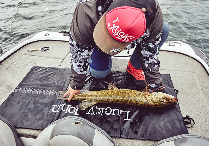 Lucky John fish measuring mat BBS - Image 3