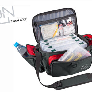 Dragon DGN Τσάντα Spinning με θήκες πλαστικές 49x27x20cm