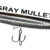 B'ZONE GRAY MULLET RY-JBZN120-8