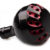 Power Knob 35mm BLACK RED KW-K-BR