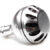 Power Knob 35mm SILVER BLACK KW-K-SB