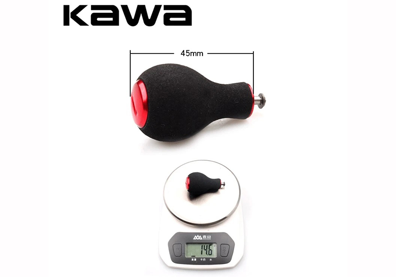 KAWA Eva Knob 29mm Black Red - Image 5