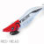 BALLISTIC FULL COLOR EGI 2.8 Red Head DTD-20664-RH