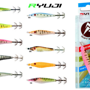 RYUJI New Silicon Soft Squid 7CM