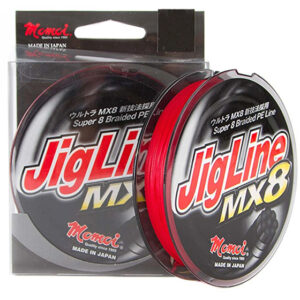 MOMOI JigLine MX8 Red 150m