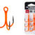 Treble hook Orange UV no1 LJ20101-001